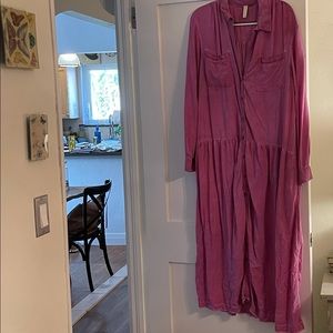 Anthropologie maxi dress